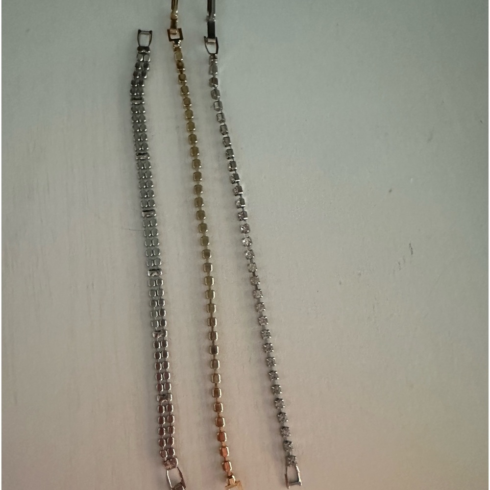 Rhinestone bracelets - Picture 4 of 16